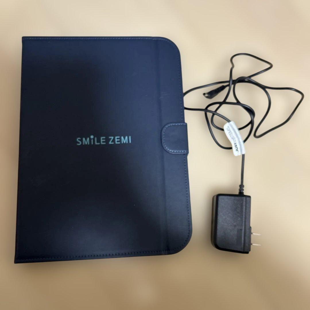 【美品】スマイルゼミ タブレット本体 ブルー 充電器付き