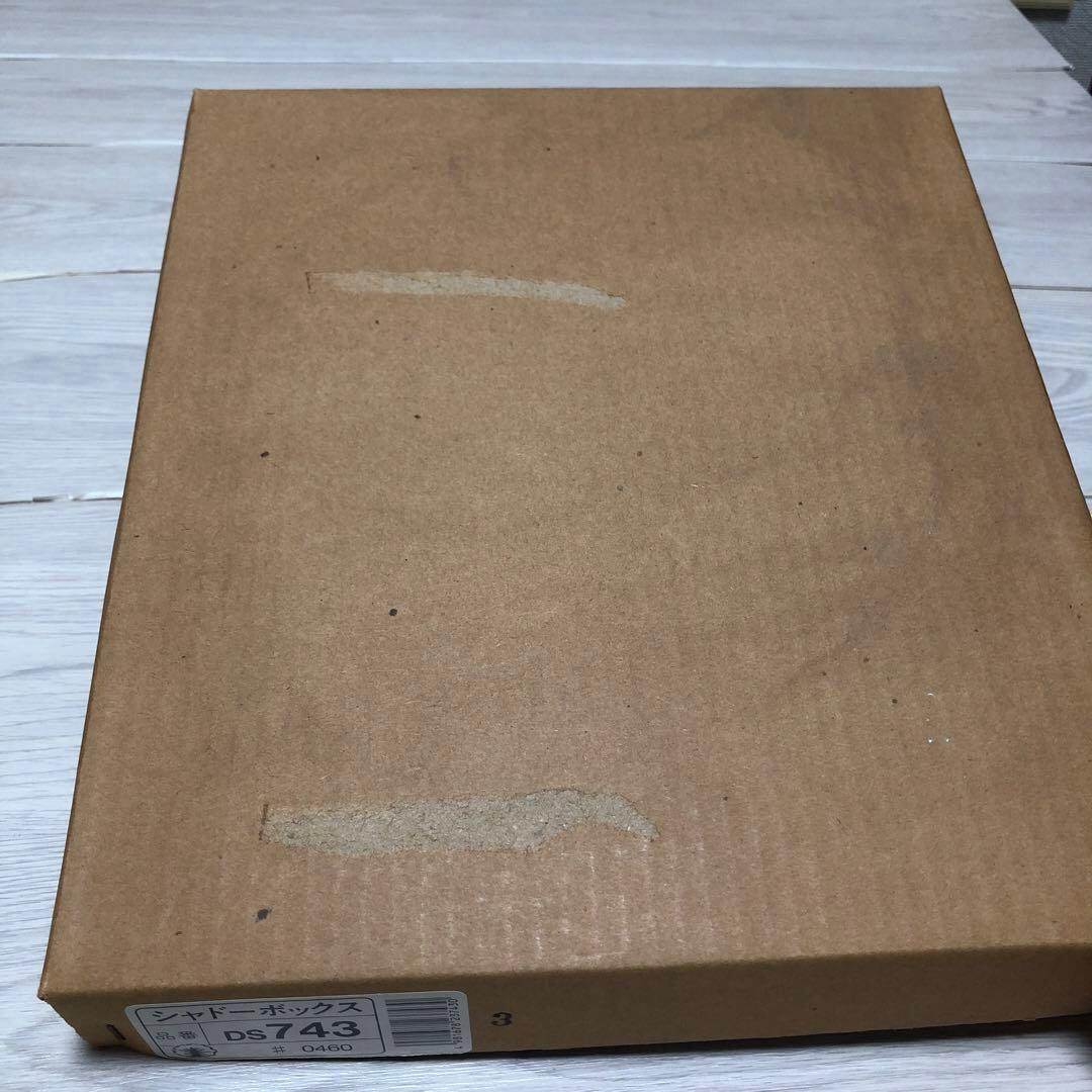 ハンドメイド美品中古クリスマス立体3Dシャドーボックス壁掛けサンタクロースピンク