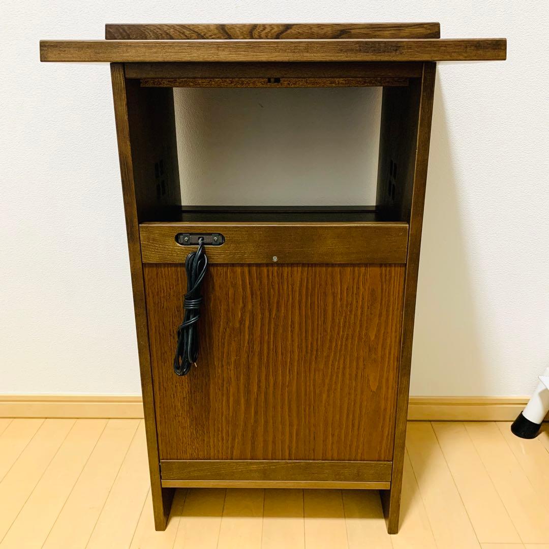 カリモク レンジ台 100V 電源 2口 カリモク家具 送料込み