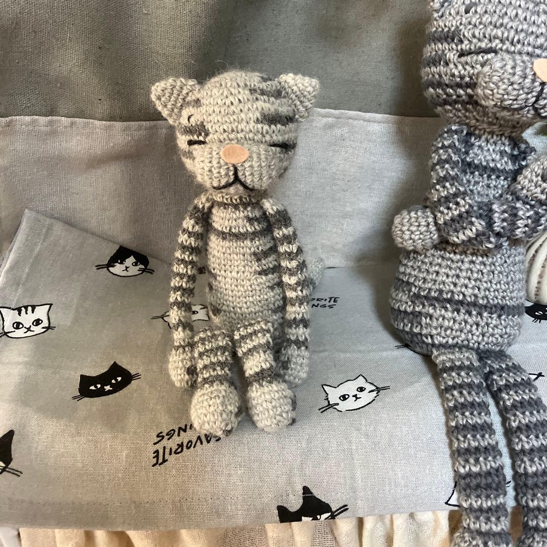 あみぐるみ　ねこ　チーママ様　御一行