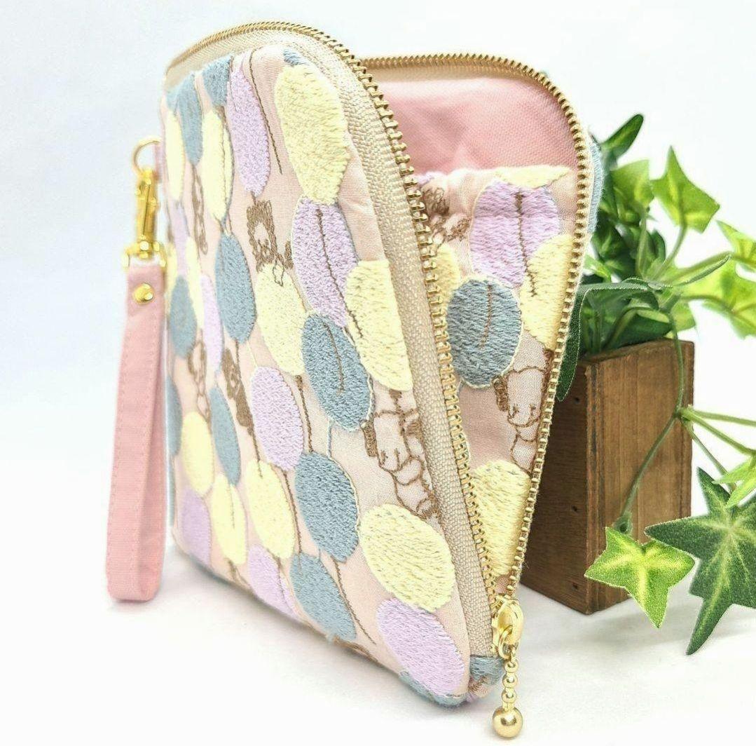 Taka@◎Handmade L字型ポーチ❣️2点セット◎