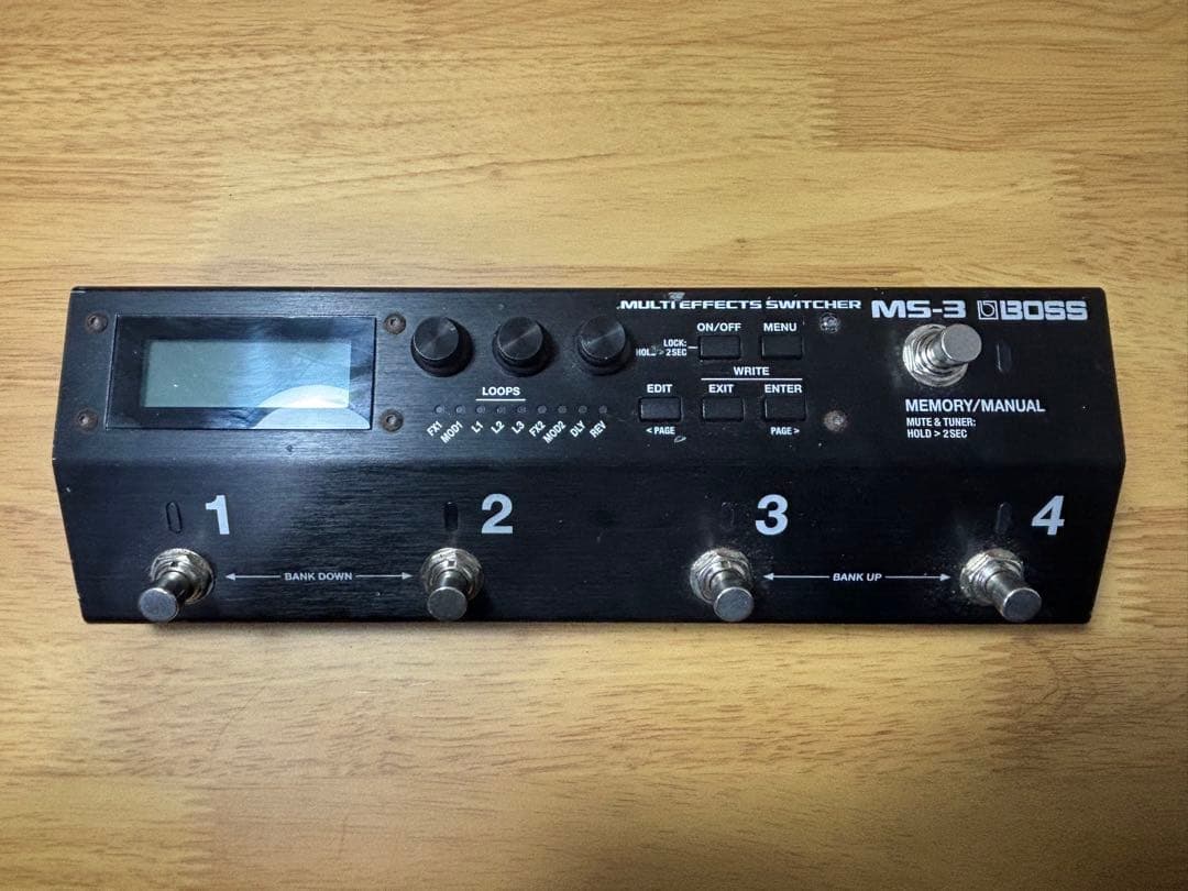 BOSS MS-3 マルチエフェクトスイッチャー