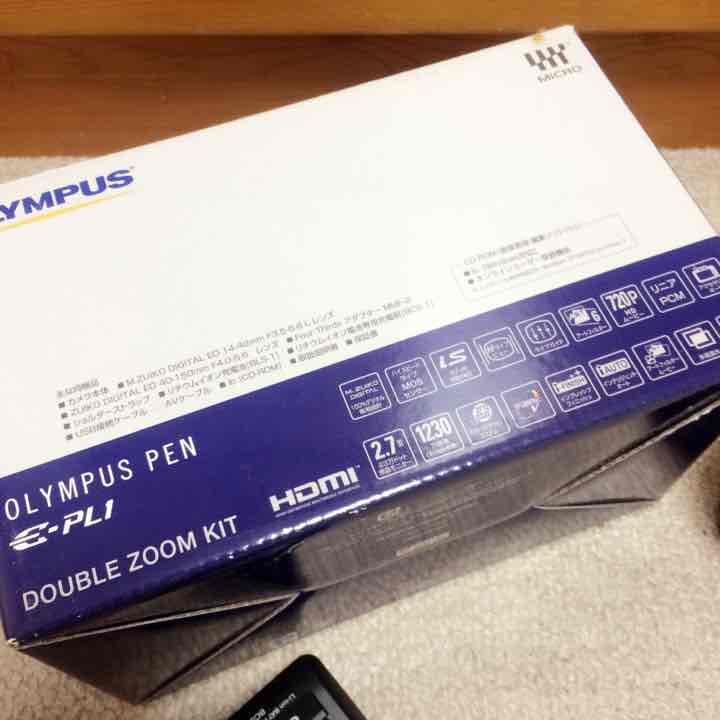 ダブルレンズキット♡ Olympus Pen E-PL1S 純正カバー付き