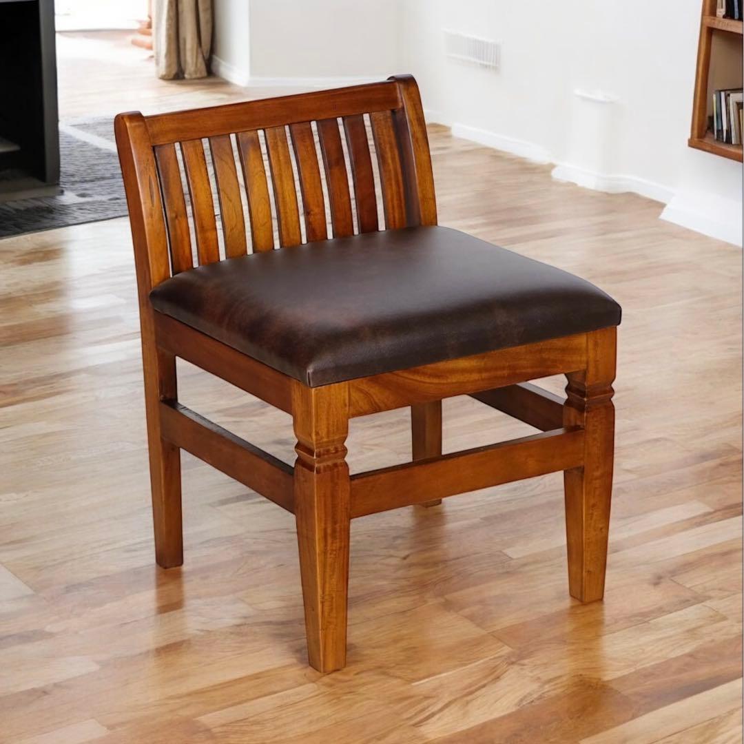 F 新品 アジアン チェア コロニアル カントリー 椅子 アンティーク カフェ