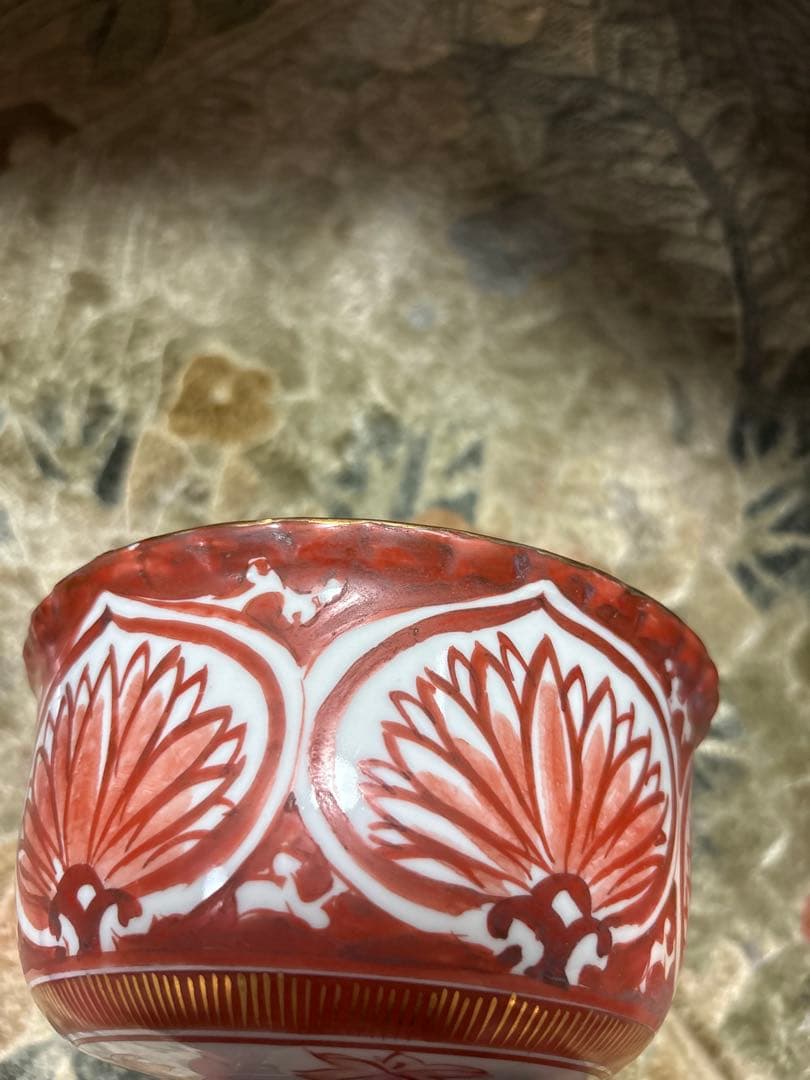 置物　赤絵鉢 器　皿　盃洗　酒器