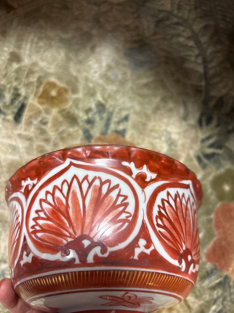 置物　赤絵鉢 器　皿　盃洗　酒器