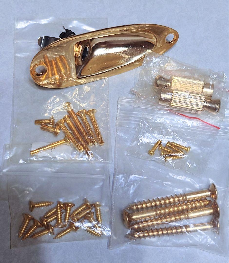 エレキギター 1台分 金パーツ一式 ＦＲＴペグ 他 ノーブランド