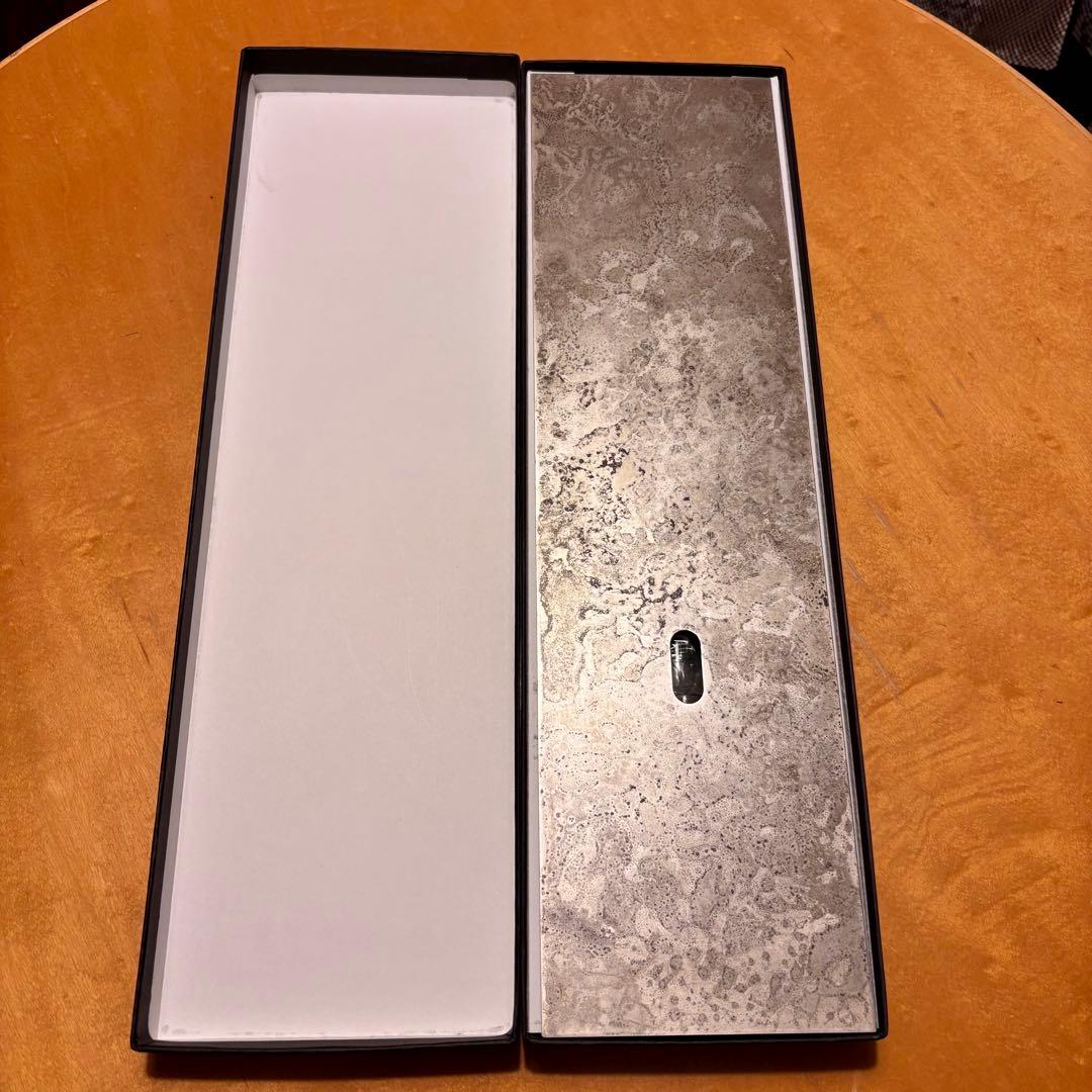 真鍮壁掛一輪挿 momentum on the wall mini 臘銀