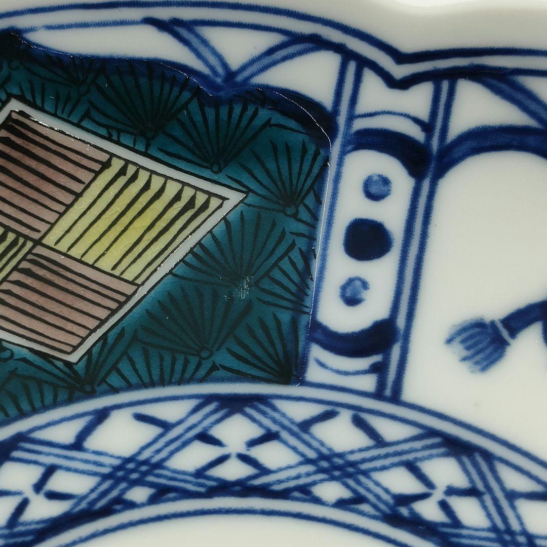 【未使用】九谷焼 香祥窯 宝尽くし 小皿５枚