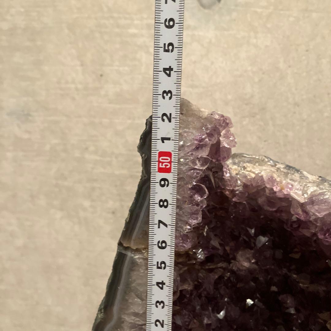 アメジストドーム　17kg 置物 オブジェ 運 風水 水晶 原石 置物 紫水晶