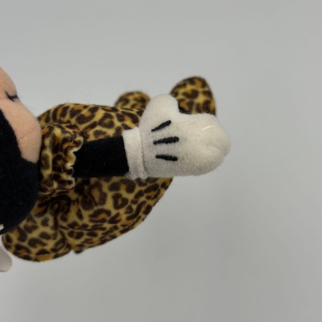 ✨希少✨当時物✨ レオパード ミニー マスコット ぬいぐるみバッジ