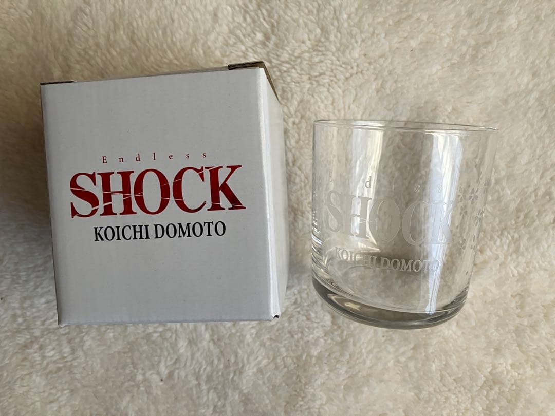 Endless SHOCK2024オルゴールと非売品グラス　堂本光一