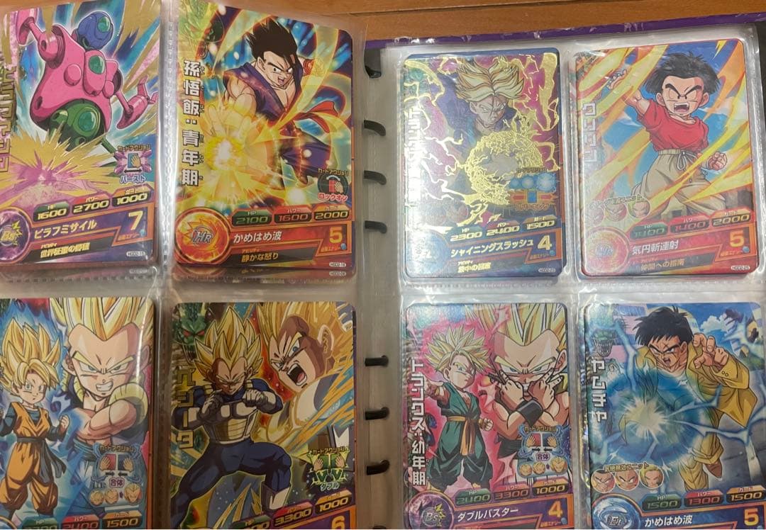 スーパードラゴンボールカードHGD2-CP1.2.4.6.7.8(5枚)計55枚