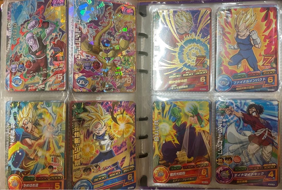 スーパードラゴンボールカードHGD2-CP1.2.4.6.7.8(5枚)計55枚