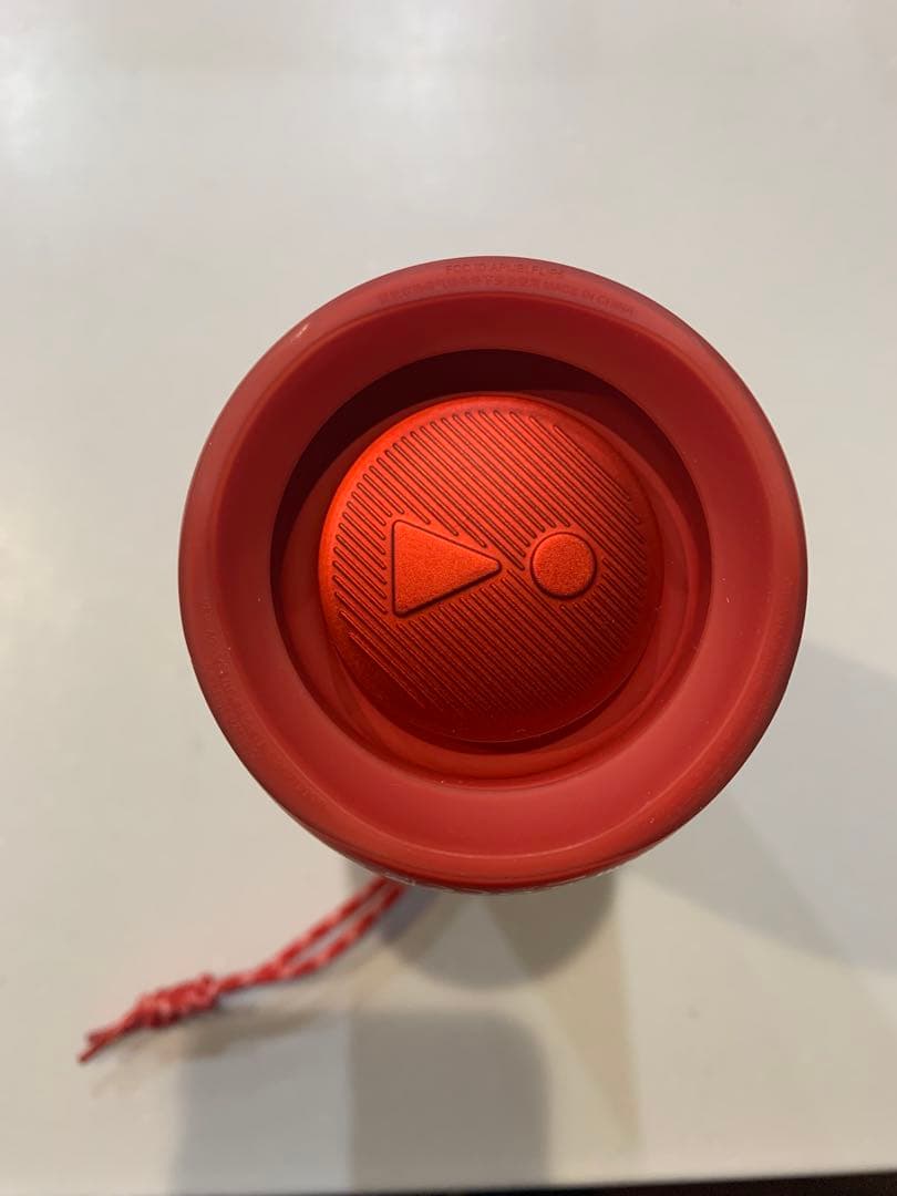 JBL FLIP5 ワイヤレススピーカー（カラーレッド）【中古・美品】