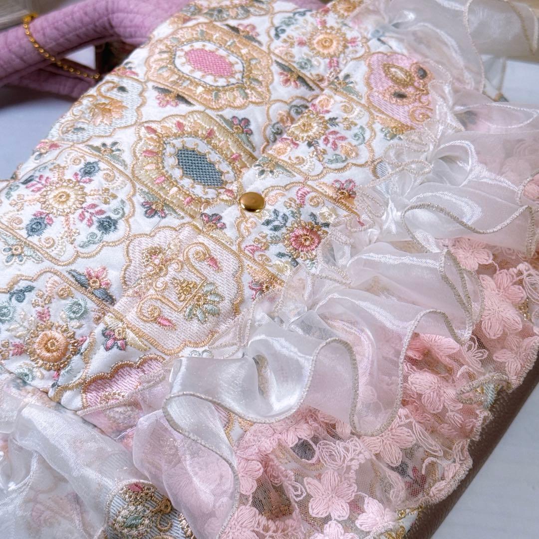☆*☆様 新キャラ♡モアラちゃんのインド刺繍×ヌビトートバッグ！コヤンイサムチョ