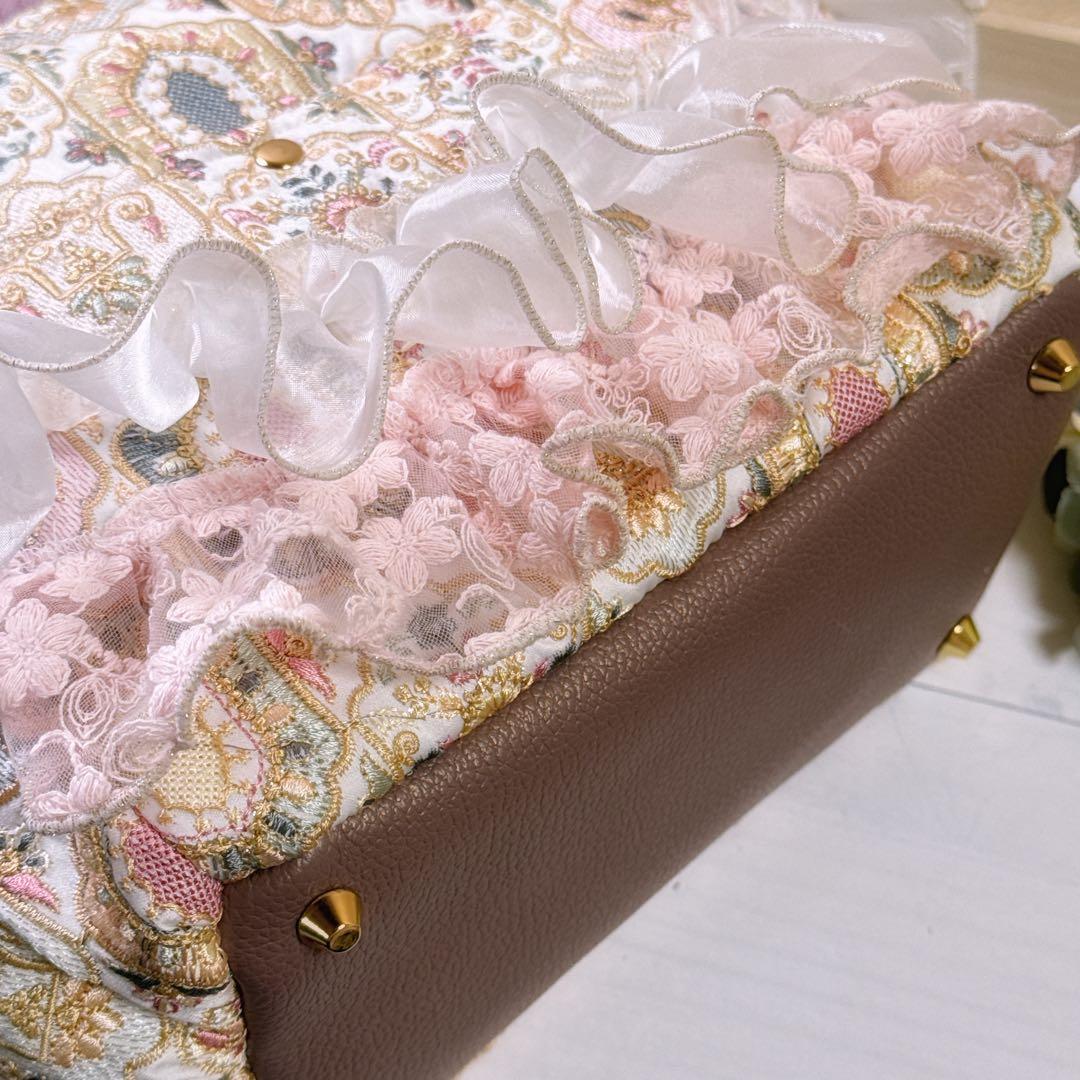 ☆*☆様 新キャラ♡モアラちゃんのインド刺繍×ヌビトートバッグ！コヤンイサムチョ