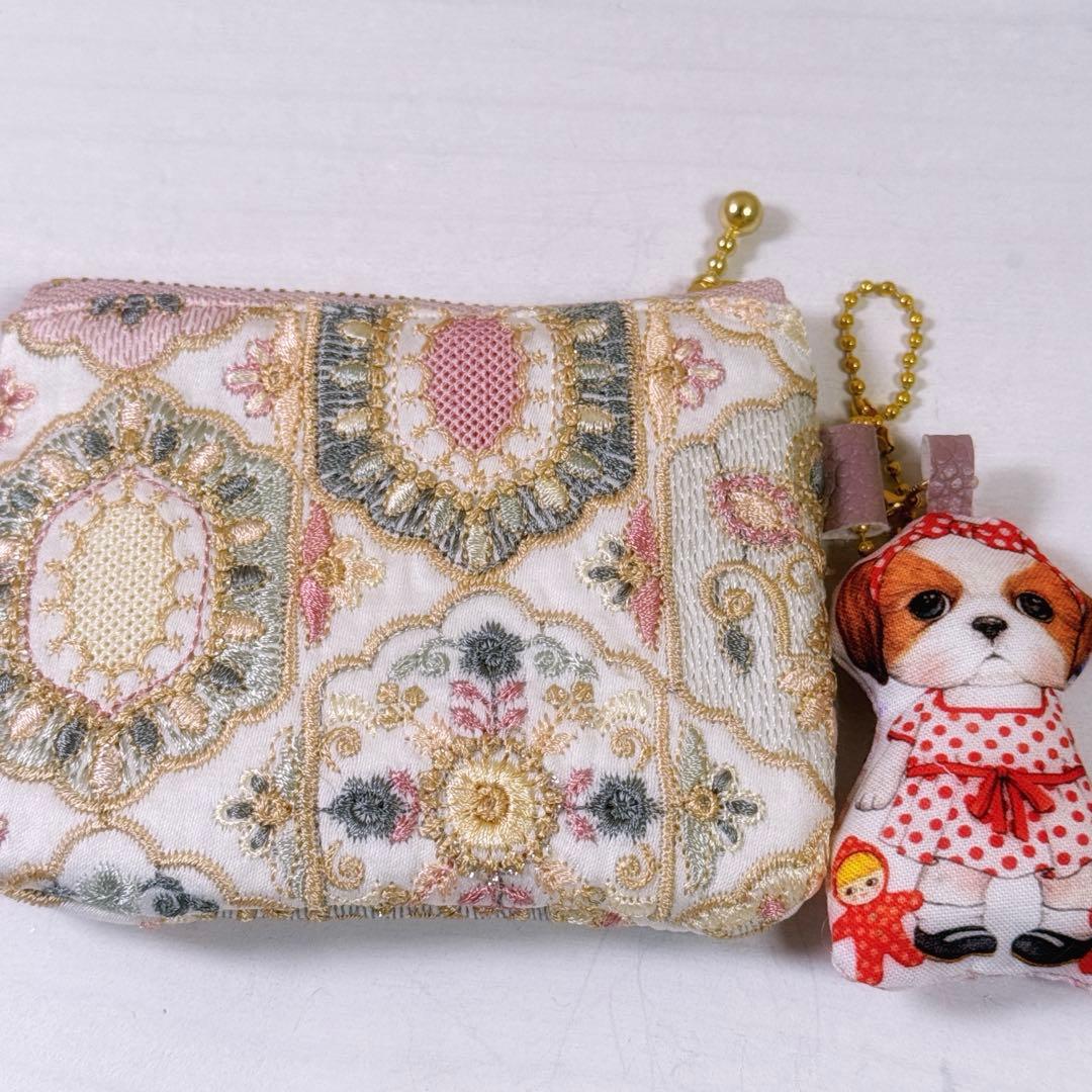 ☆*☆様 新キャラ♡モアラちゃんのインド刺繍×ヌビトートバッグ！コヤンイサムチョ