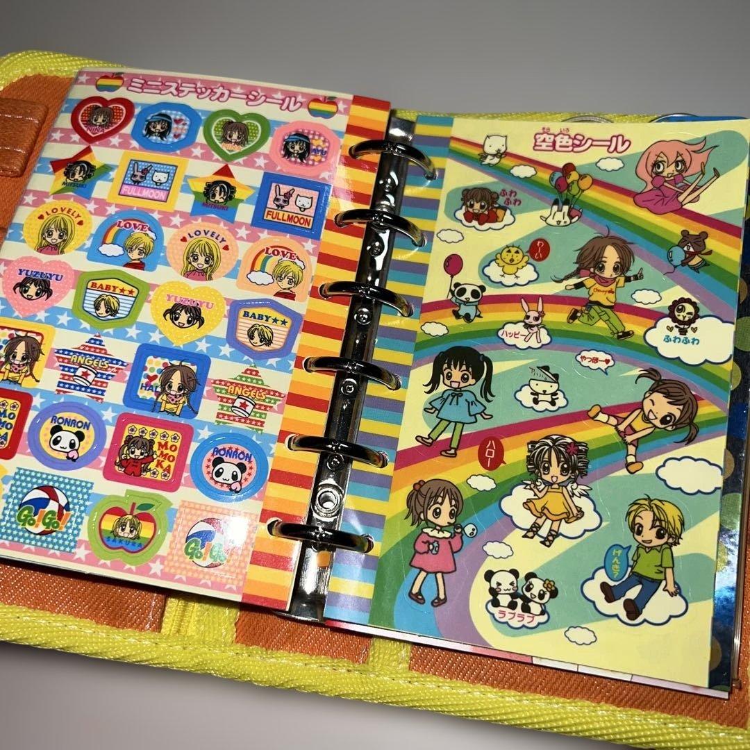 【希少 美品】ちゃお応募者全員サービス ぷくぷく天然かいらんばんシステム手帳