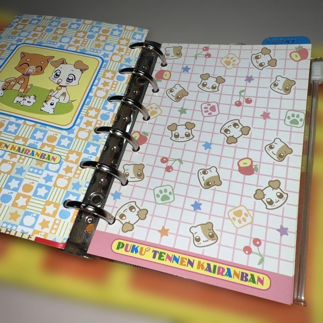 【希少 美品】ちゃお応募者全員サービス ぷくぷく天然かいらんばんシステム手帳