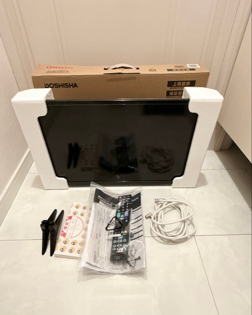 【2024年製】ORION 24V型 ハイビジョン液晶テレビ OMW24D10