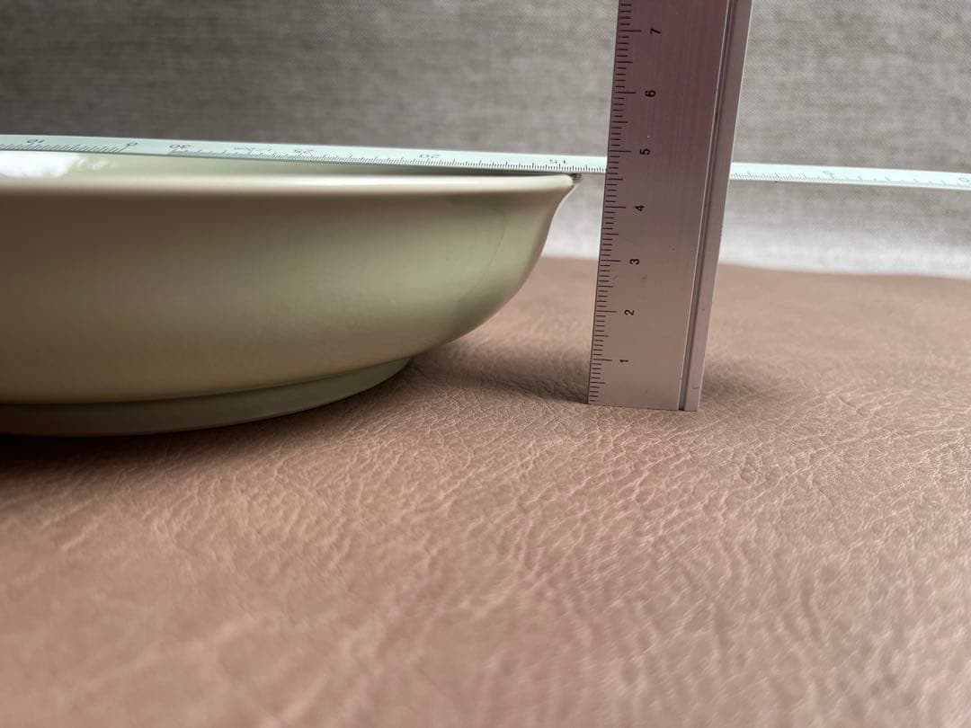 源右衛門　青磁木の葉紋　深皿　1点　カレー皿　パスタ皿　[Tiffany 源]
