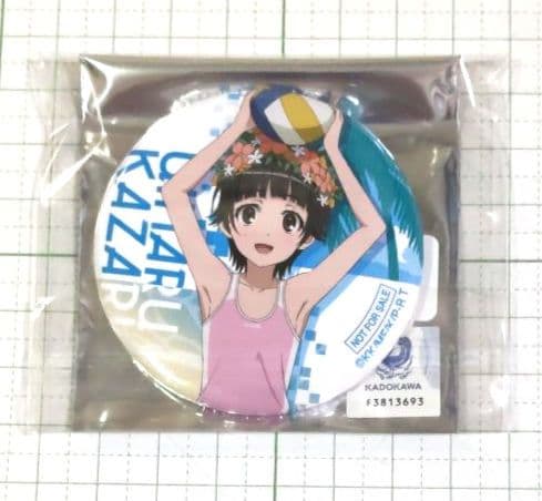 とある科学の超電磁砲 缶バッジ ビーチバレー（特典ver) コンプリートセット