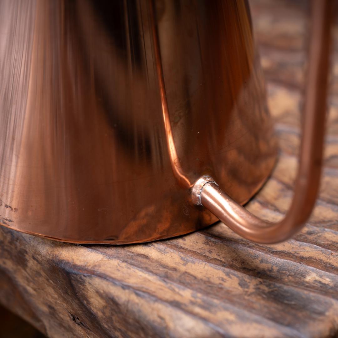 １度使用 銅製ドリップケトル 作家物 ハンドメイド コーヒー ドリップポット