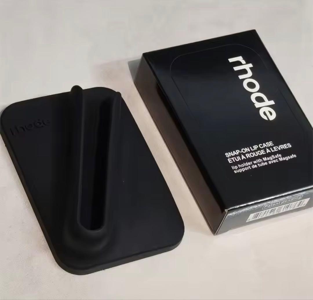 【すし】rhode スナップオンリップケース ブラック