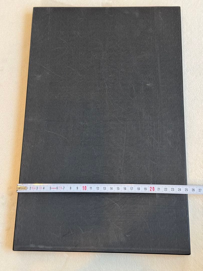 釜浅商店　包丁にやさしいまな板 黒　中サイズ