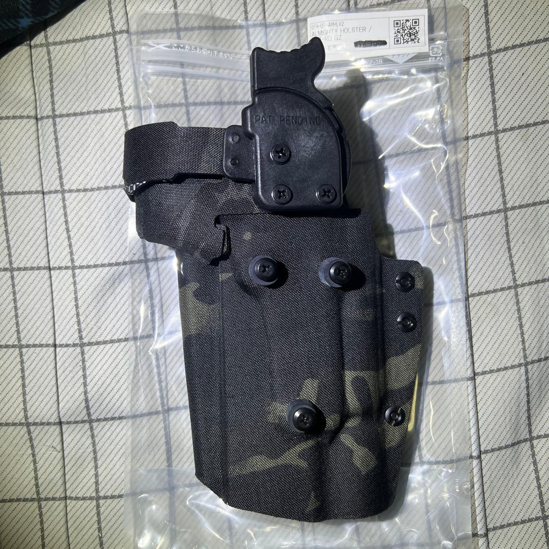 個人装備 VOLK ALMITGHTY HOLSTER MCBK