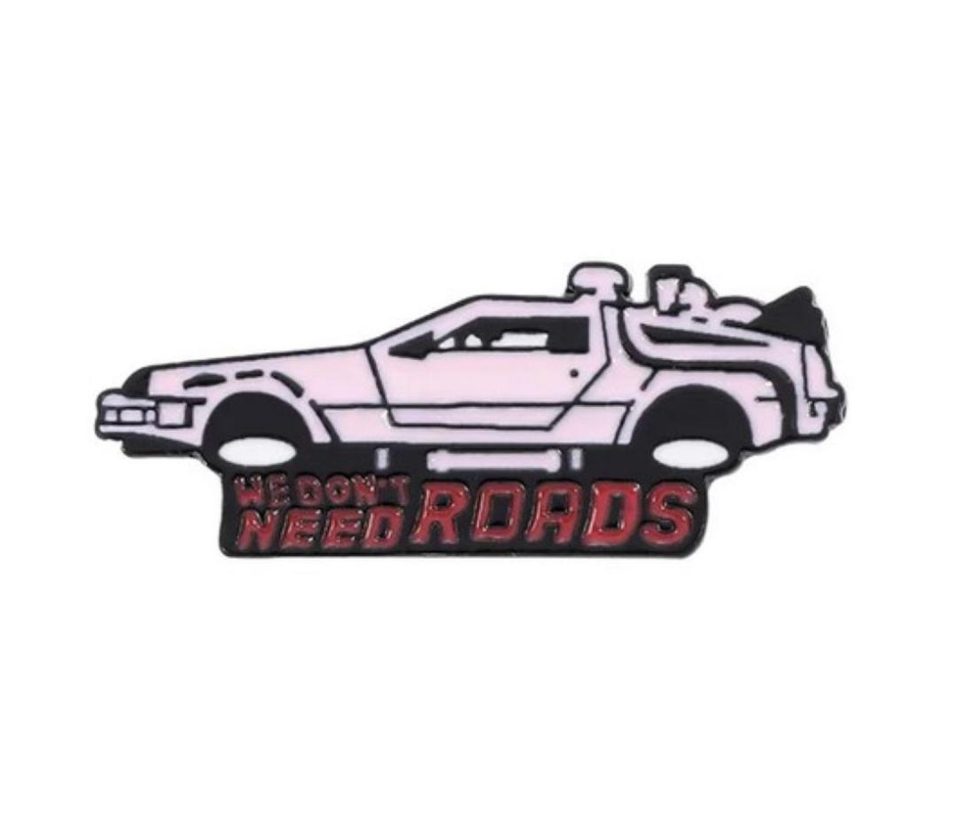 バックトゥザフューチャー ピンバッジ ８種 ★デロリアン ★マーティ ★ドク