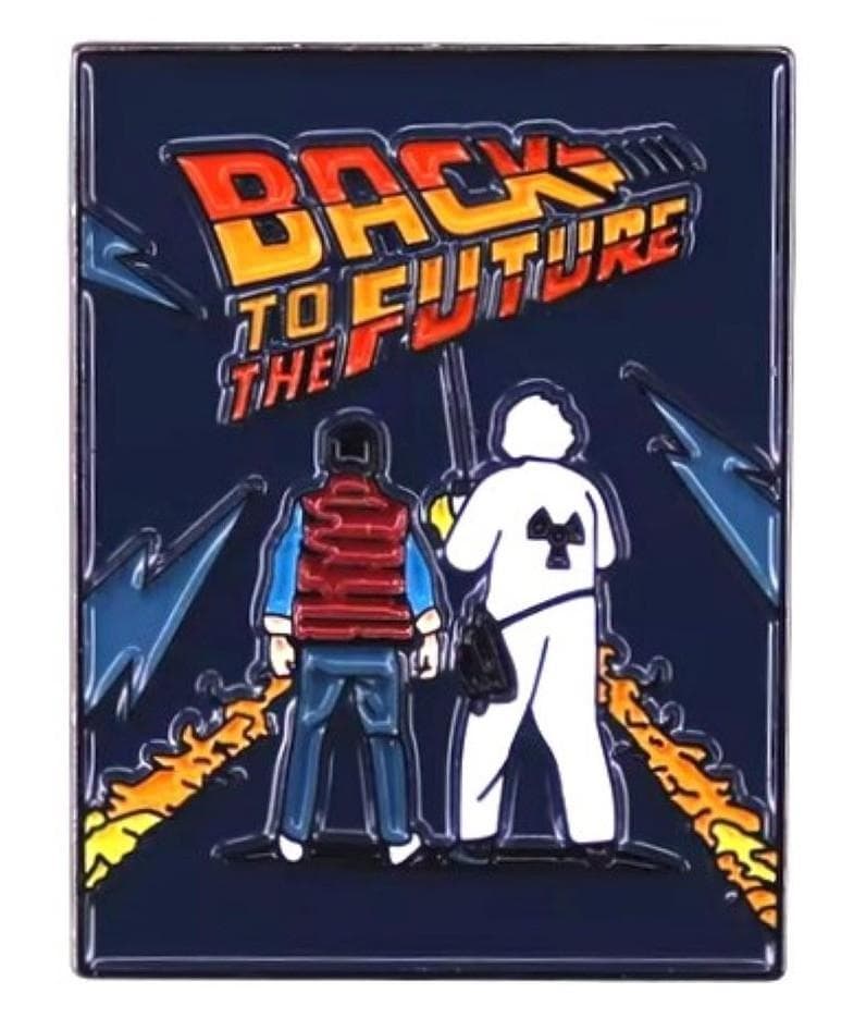 バックトゥザフューチャー ピンバッジ ８種 ★デロリアン ★マーティ ★ドク