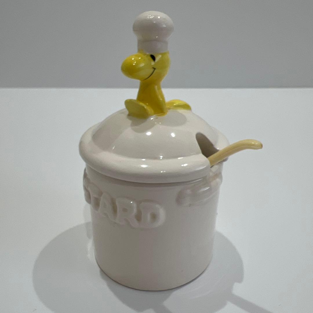 スヌーピー　マスタードジャー　ウッドストック