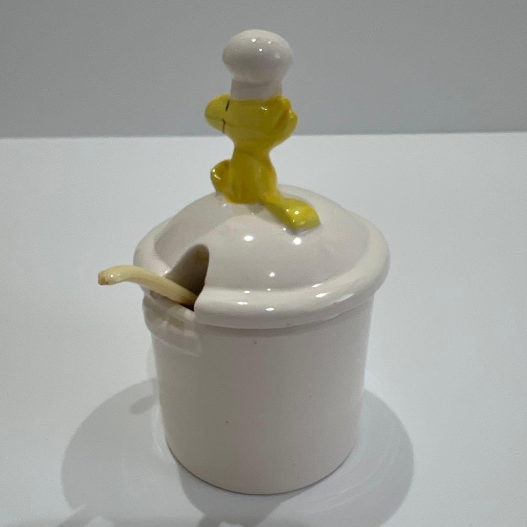 スヌーピー　マスタードジャー　ウッドストック