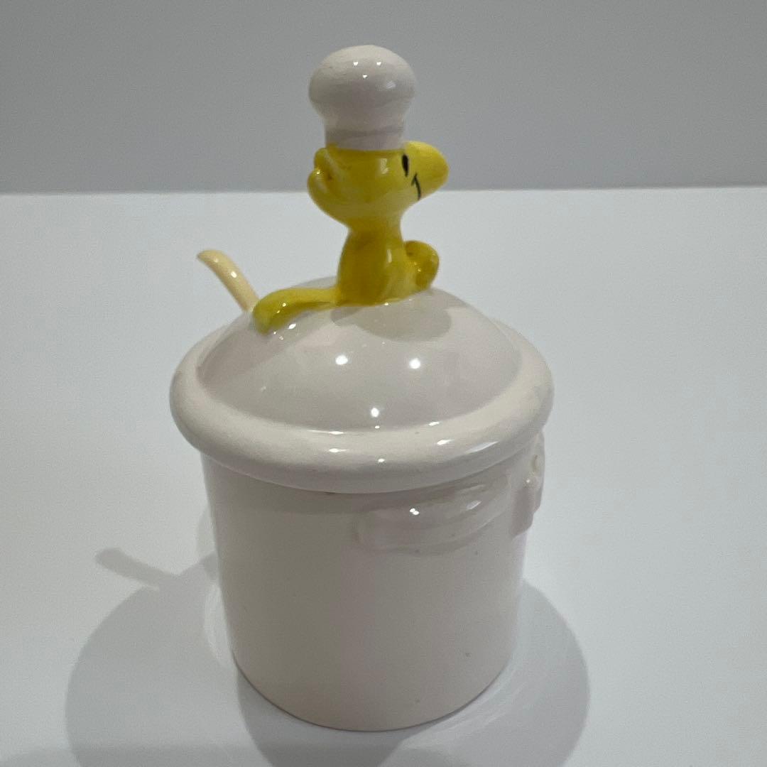 スヌーピー　マスタードジャー　ウッドストック