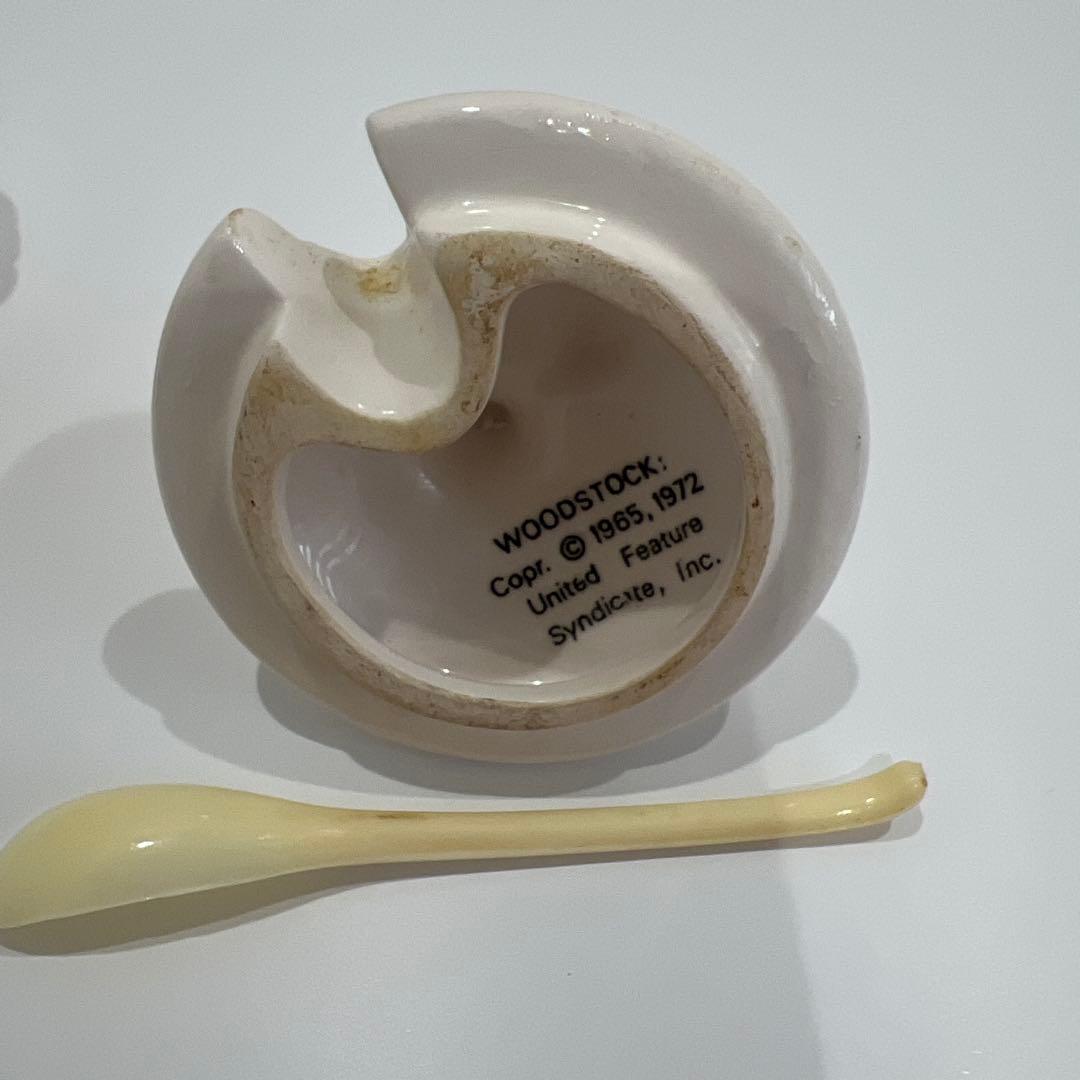 スヌーピー　マスタードジャー　ウッドストック