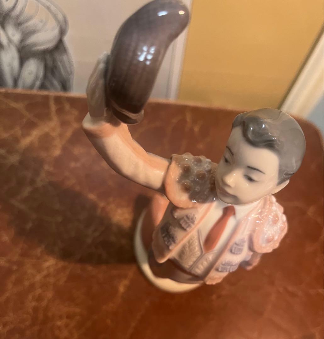 希少品　リヤドロ　LLADRO 磁器人形 小さなマタドール