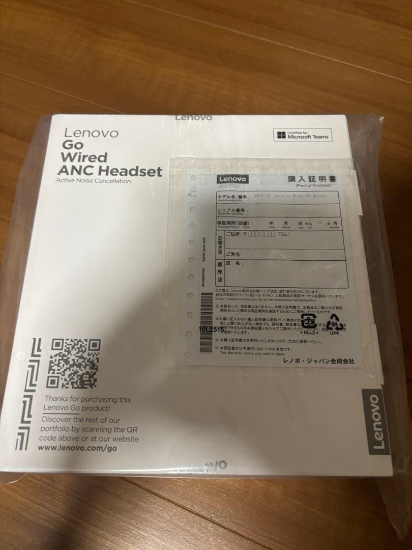 コロモ様Lenovo Type-C アクティブノイズキャンセリング ヘッドセット