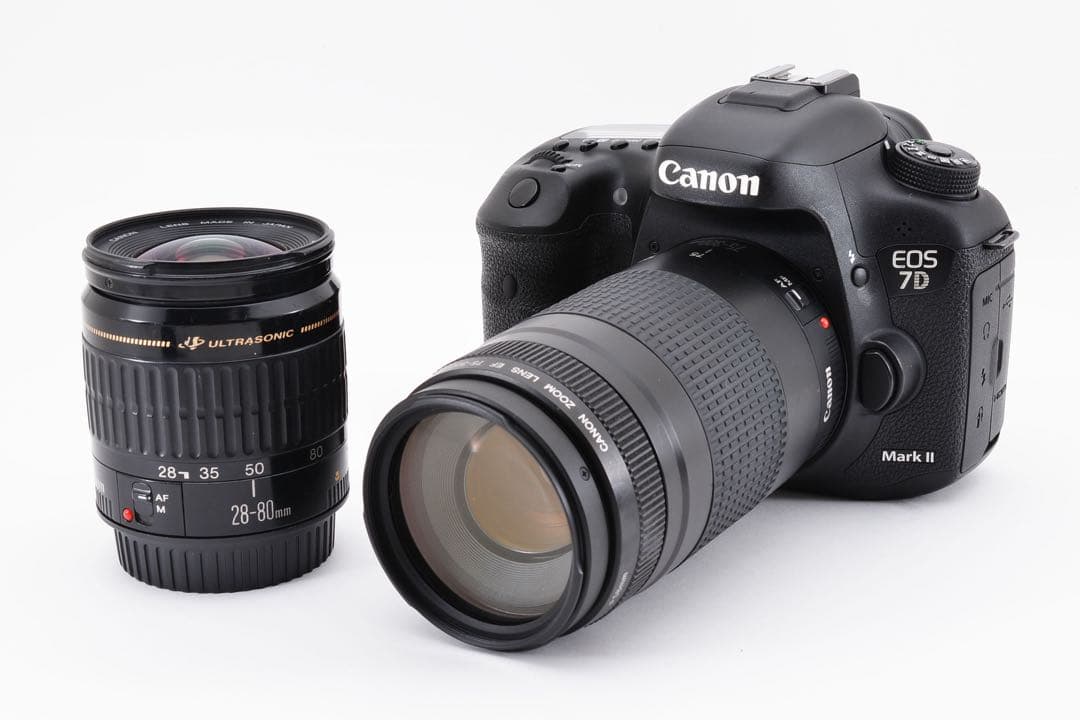 キヤノン Canon EOS 7D MarkⅡ 標準&望遠ダブルレンズセット