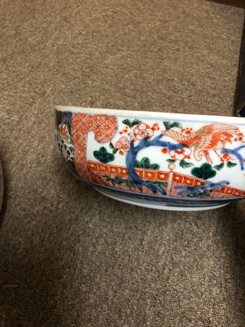 大皿　2客セット　古伊万里　伊万里焼