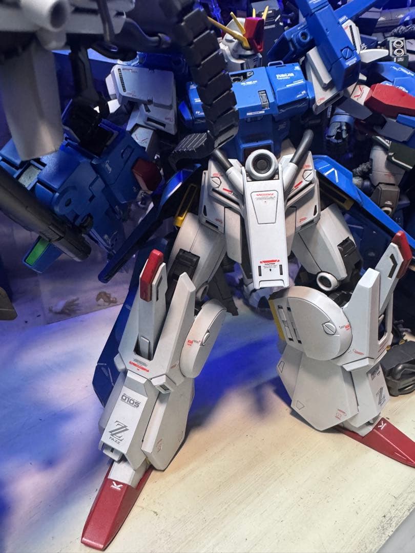 MG フルアーマーZZガンダム　verKA 塗装完成品　ガンプラ　プラモデル
