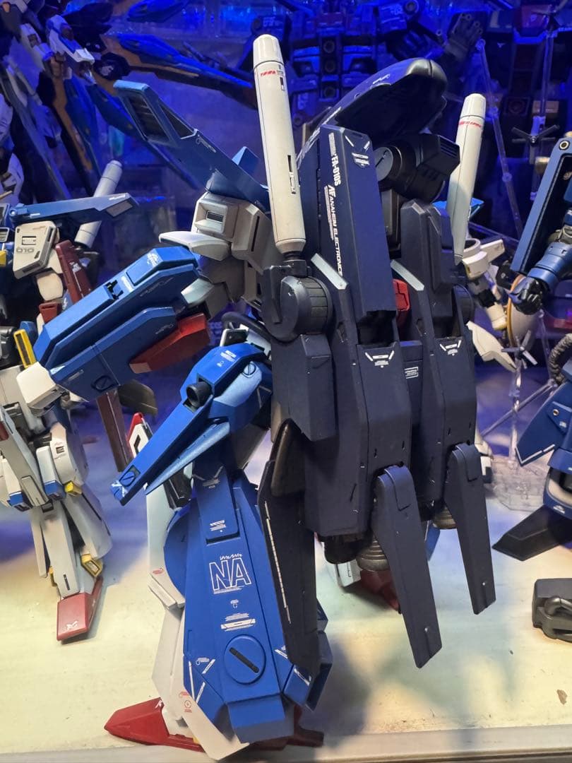MG フルアーマーZZガンダム　verKA 塗装完成品　ガンプラ　プラモデル