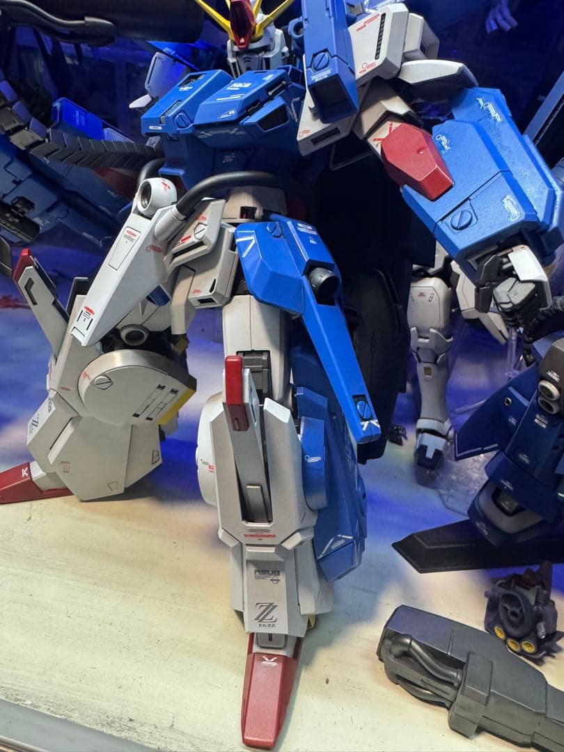 MG フルアーマーZZガンダム　verKA 塗装完成品　ガンプラ　プラモデル