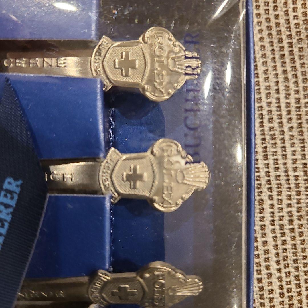 [未使用]ROLEX Bucherer スプーンセット 6本入り