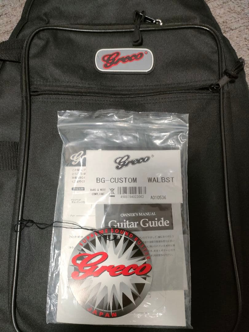 Greco BG-CUSTOM　グレコ　日本製　ほぼ新品です。
