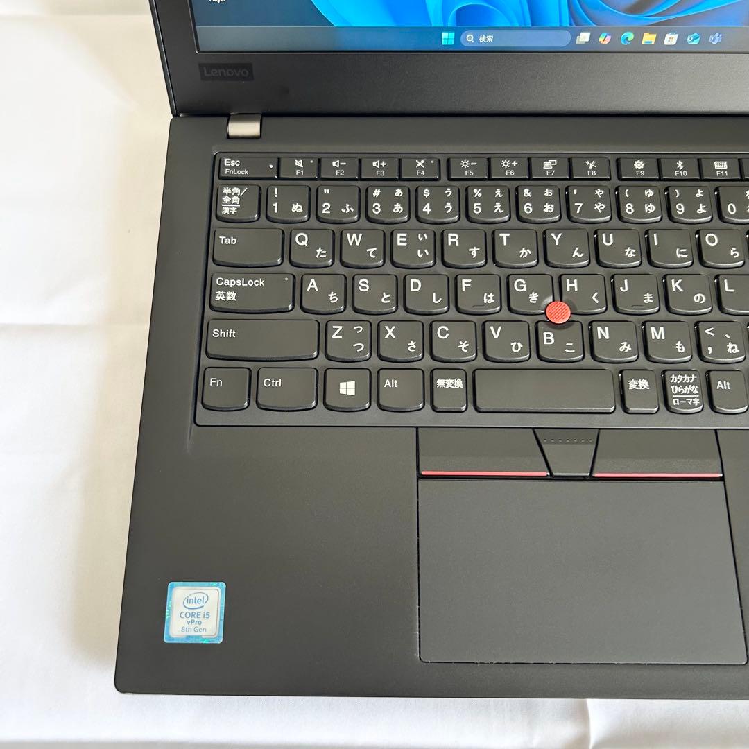 美品 Lenovo ノートパソコン SSD256 Corei5 8世代 A27