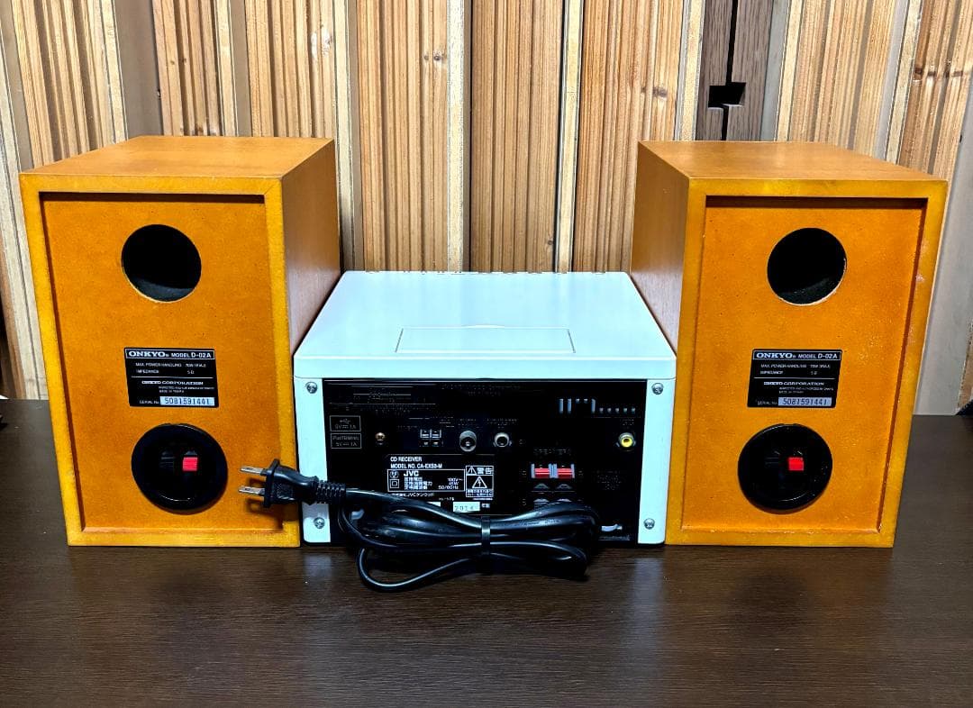 ▲美品 JVCミニコンポ　CA-EX-S3 　ソニー　JBL　パイオニア