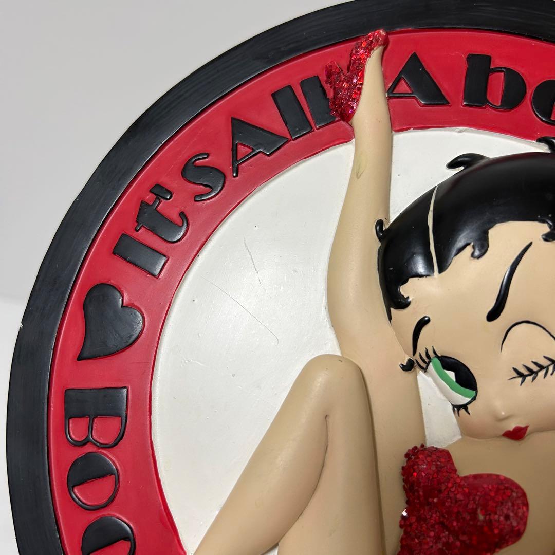 【希少1点限り】ベティちゃん Betty Boop 立体 プレート 飾り皿