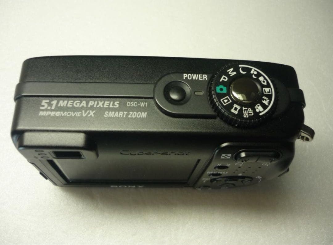 【SONY DSC-W1】 単三乾電池式 動作確認済み デジカメ ウィッシュコア